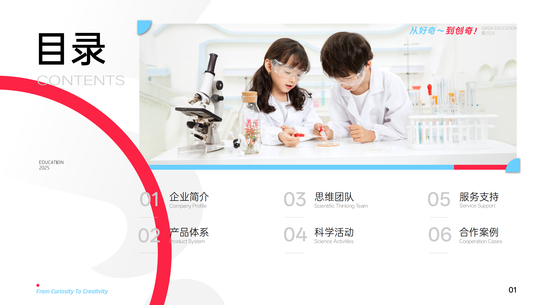 思维德凯科学教育内容展示